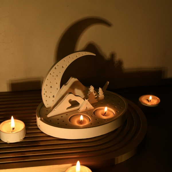 LEQU camping assembled candle holder mold - Image 2
