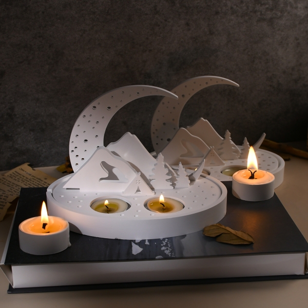 LEQU camping assembled candle holder mold - Image 8