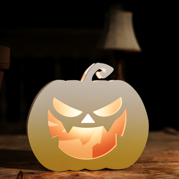 5 Halloween Pumpkin Emoji Lamp Molds - Image 5