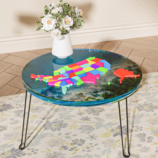 Map puzzle decoration ornament mold - Image 6