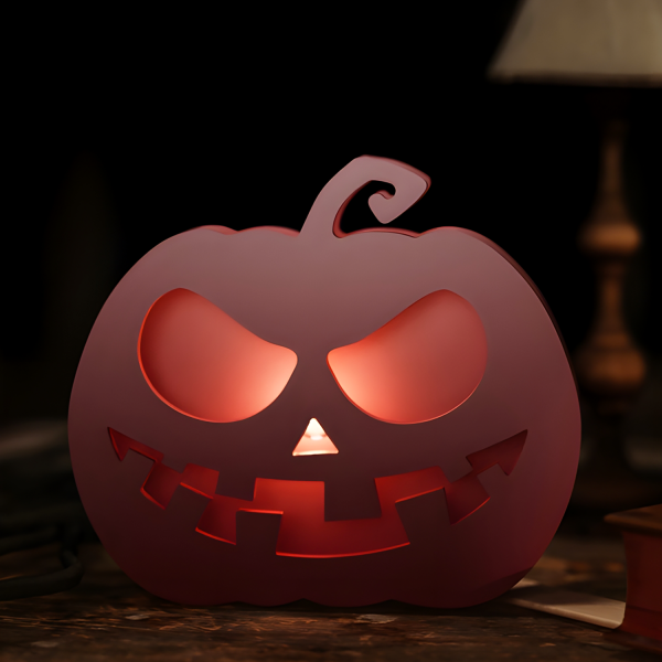 5 Halloween Pumpkin Emoji Lamp Molds - Image 8