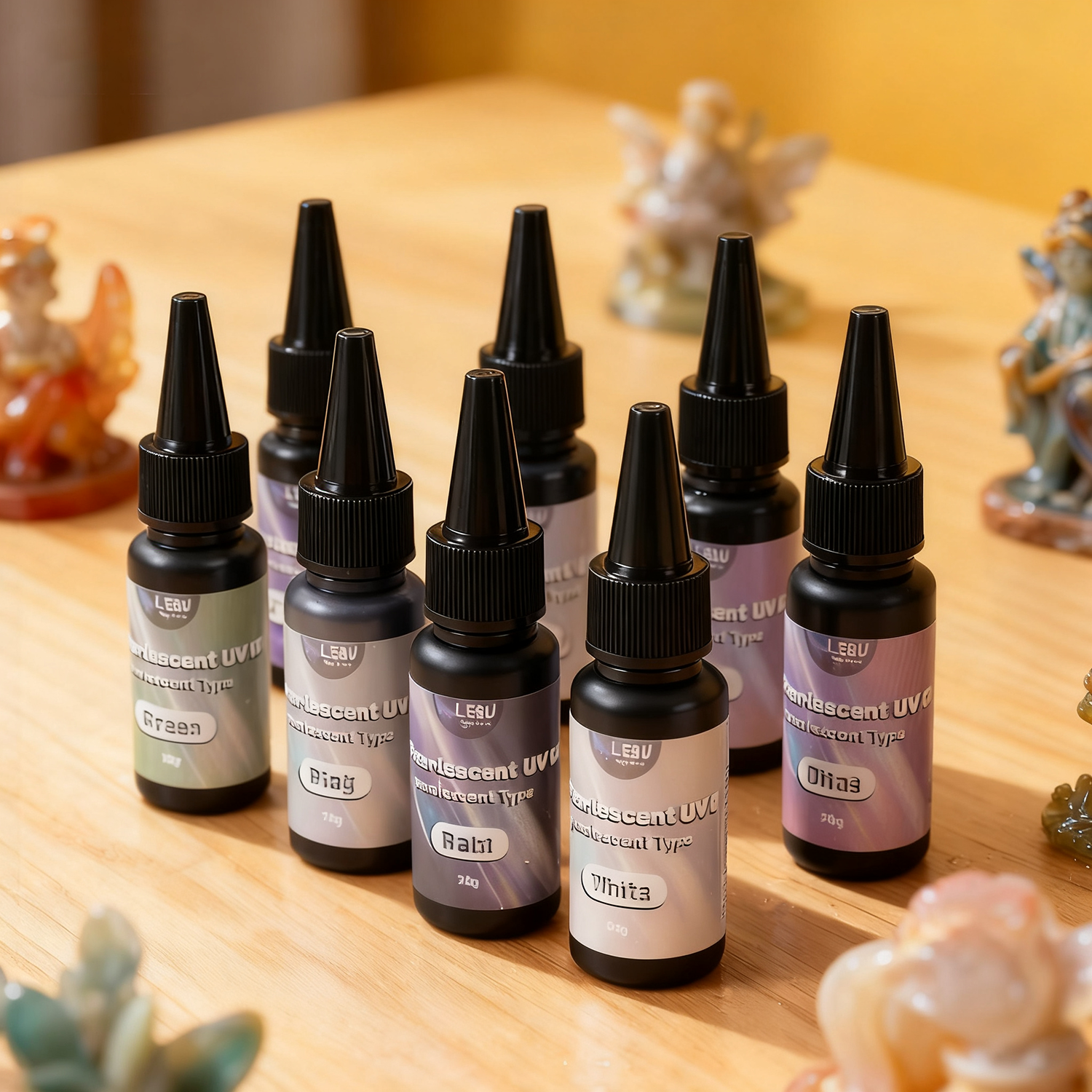 10-Color Pearl UV Resin - Image 2