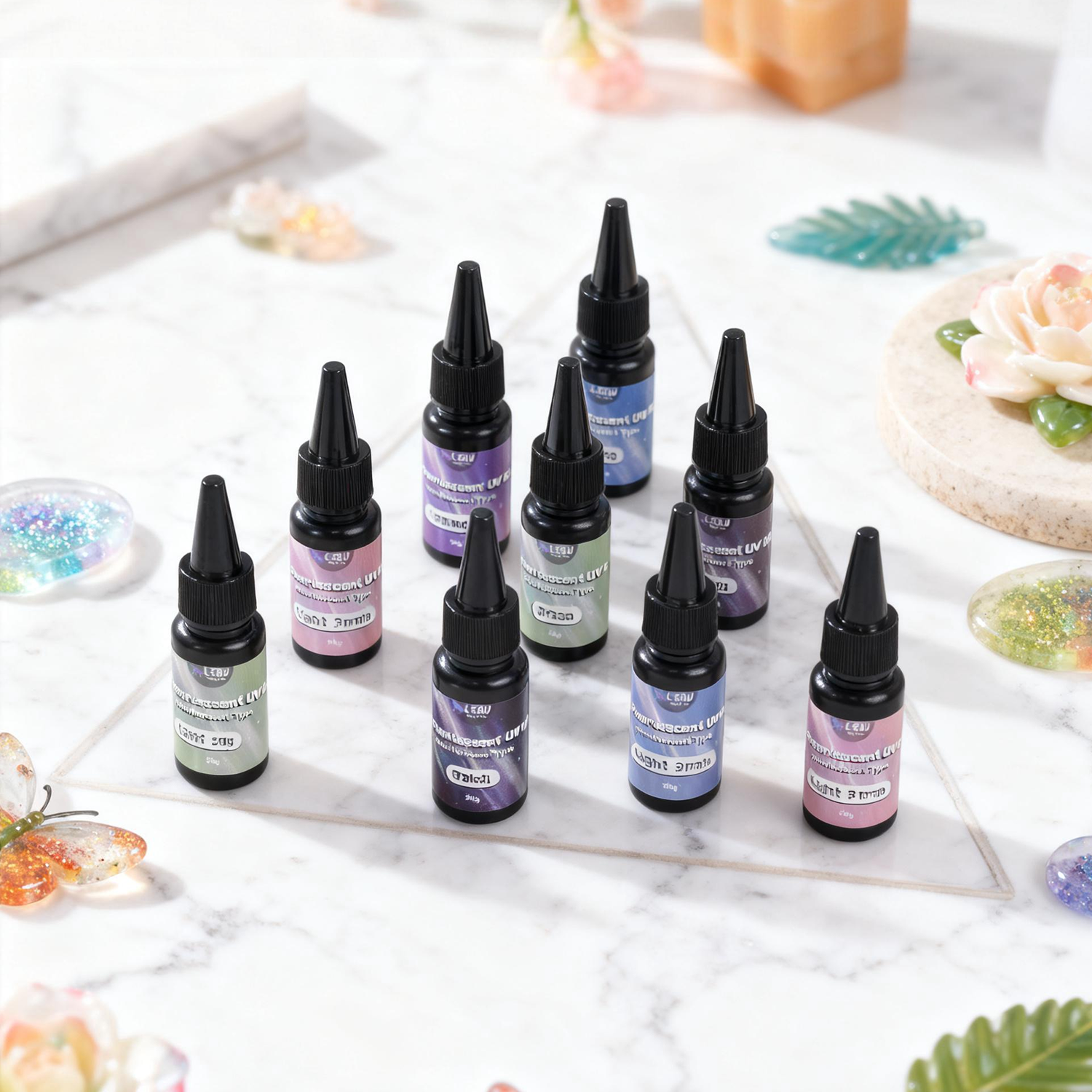 10-Color Pearl UV Resin - Image 6
