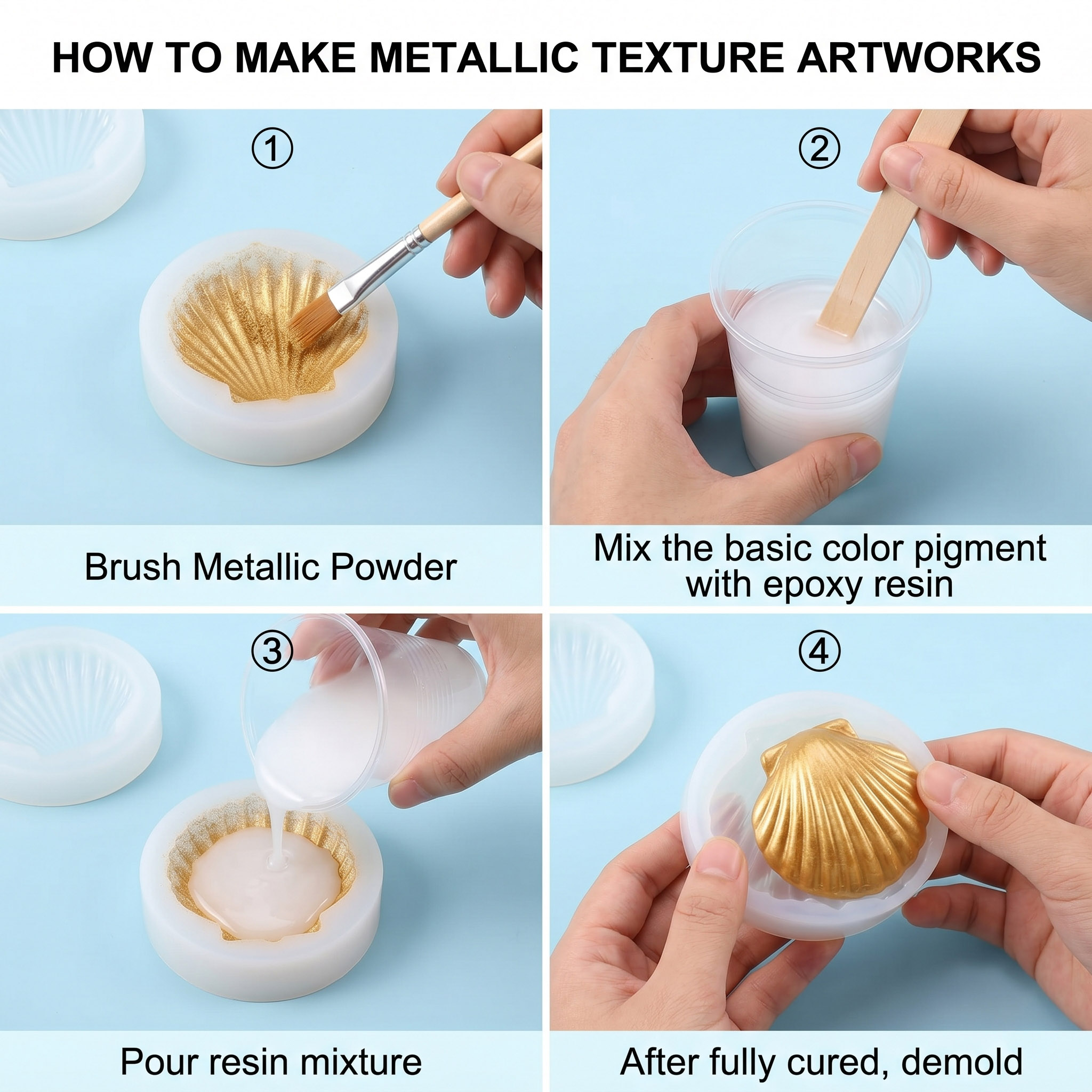 Mica Powder Set