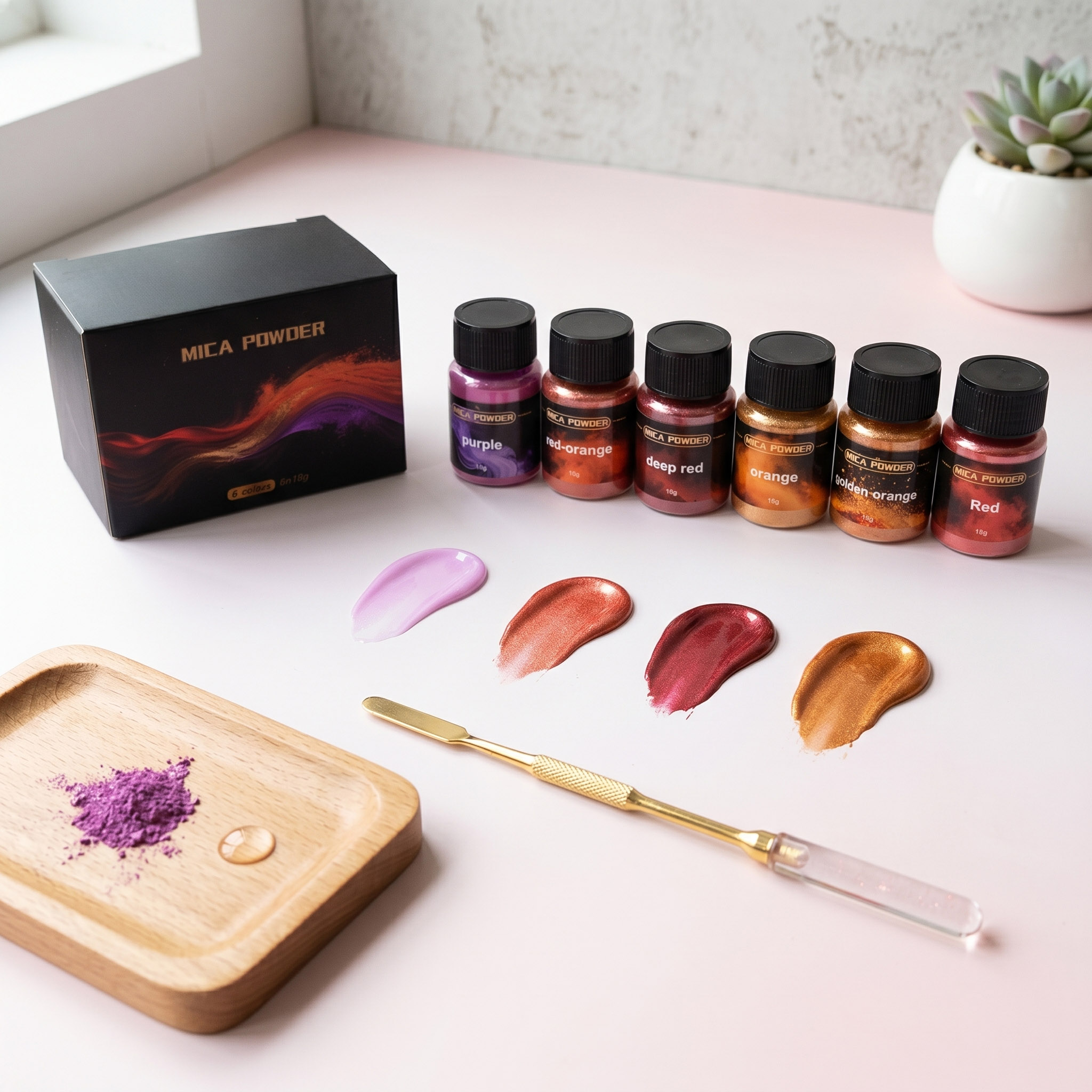 Mica Powder Set
