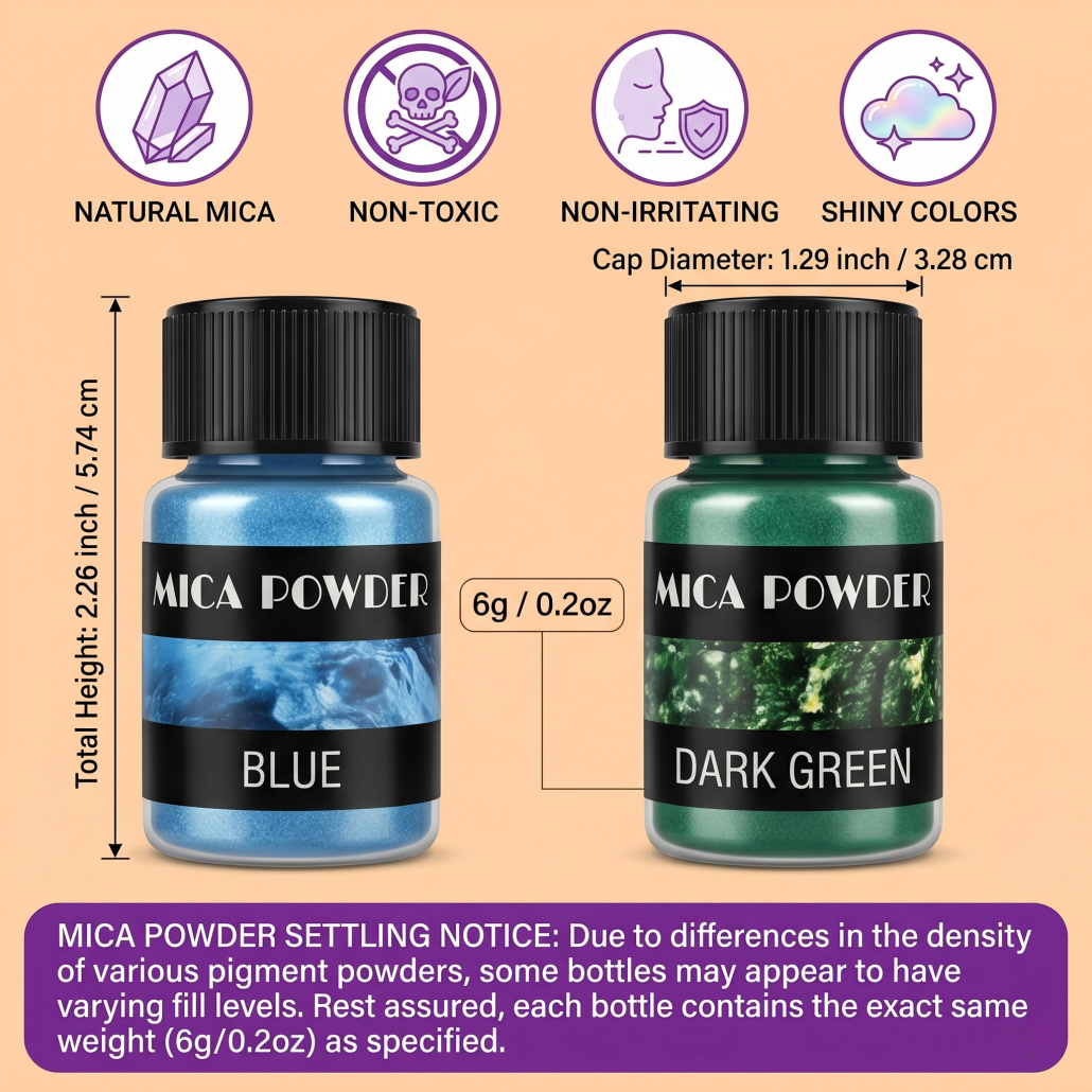 Mica Powder Set