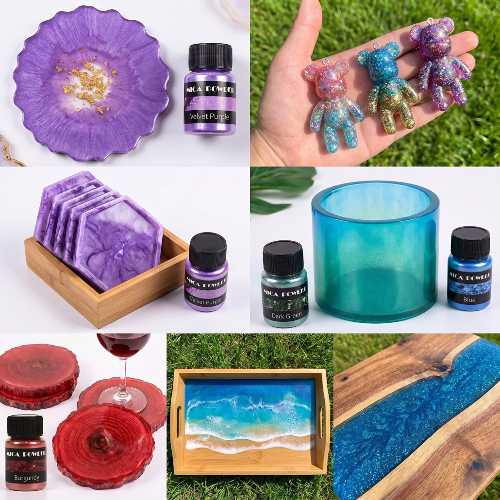 Mica Powder Set