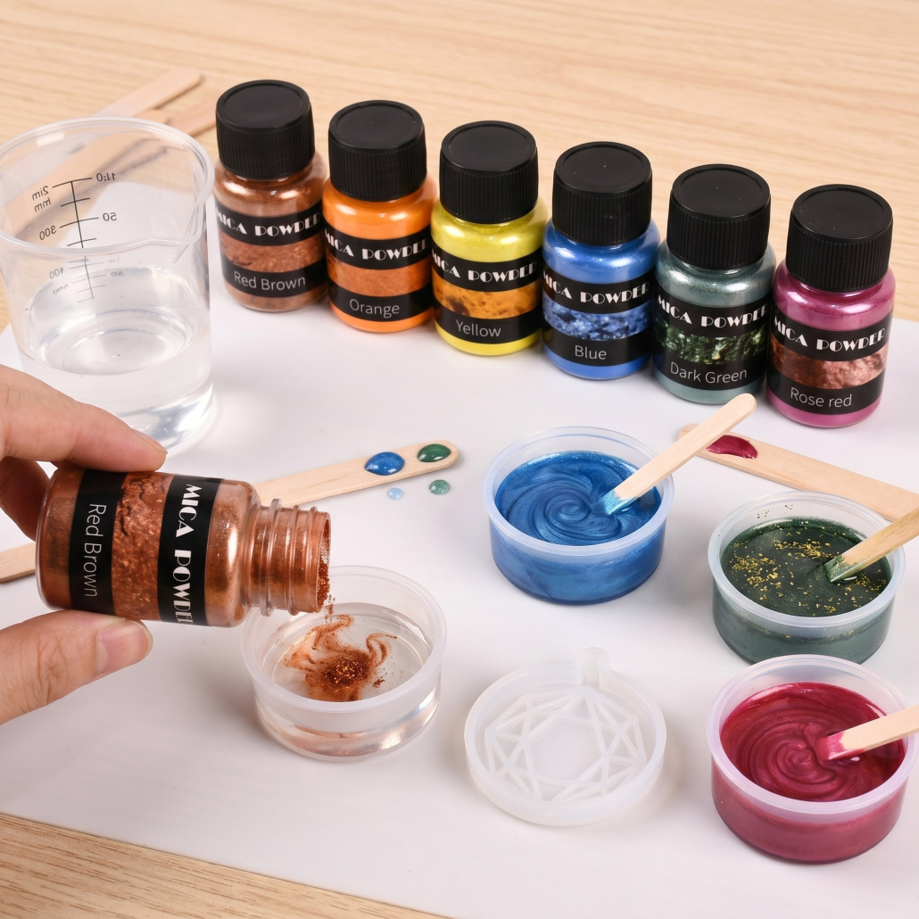 Mica Powder Set