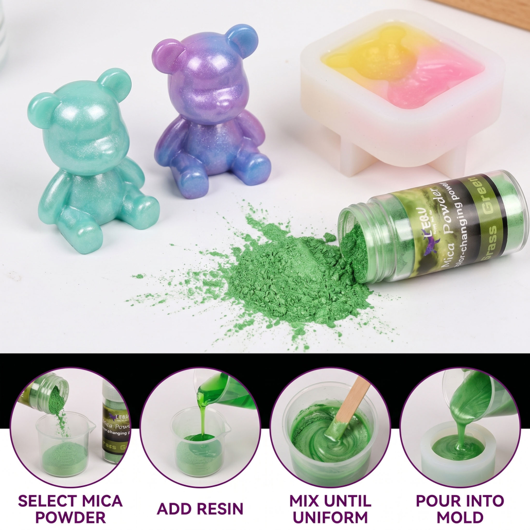 Mica Powder Set