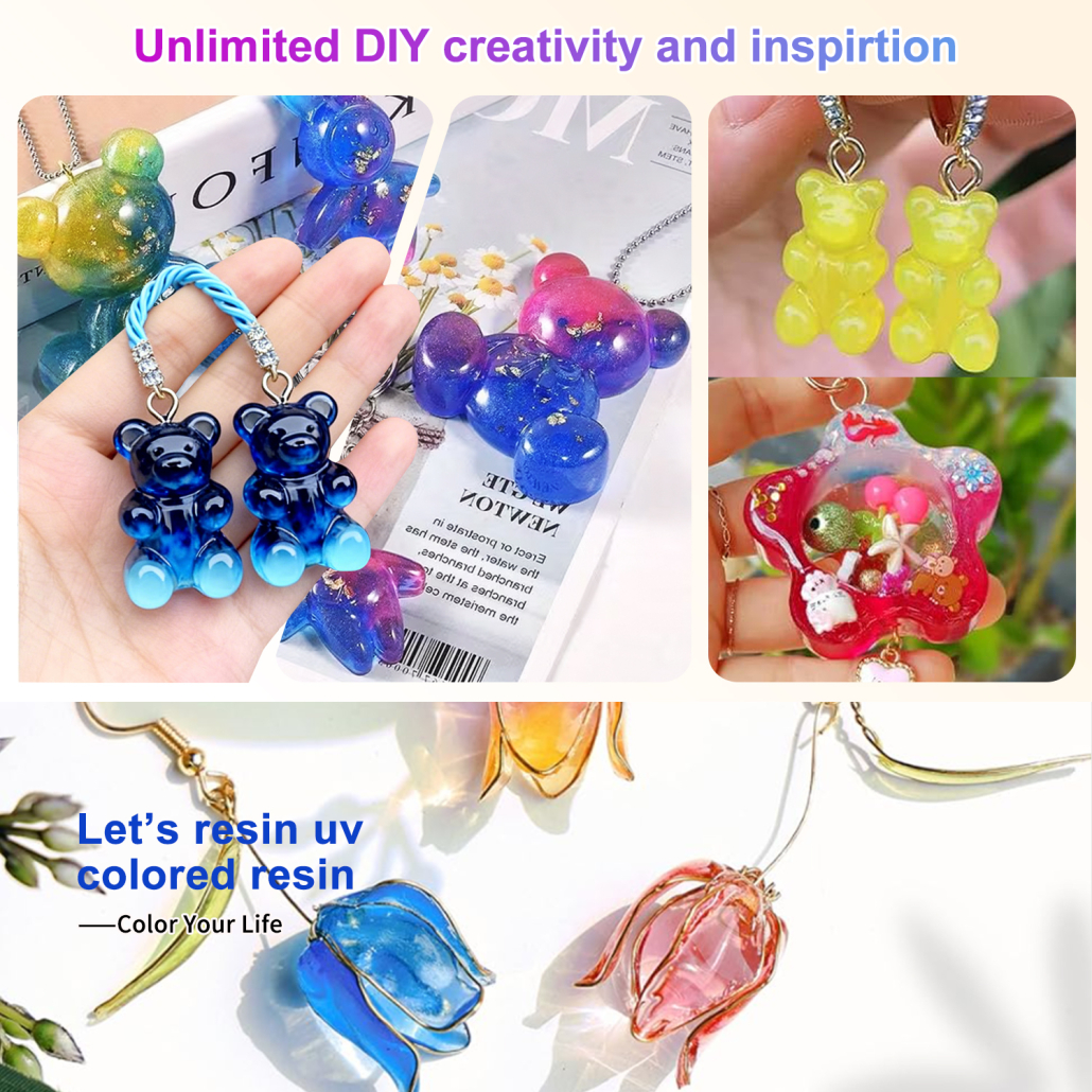 Colored UV Resin Kit