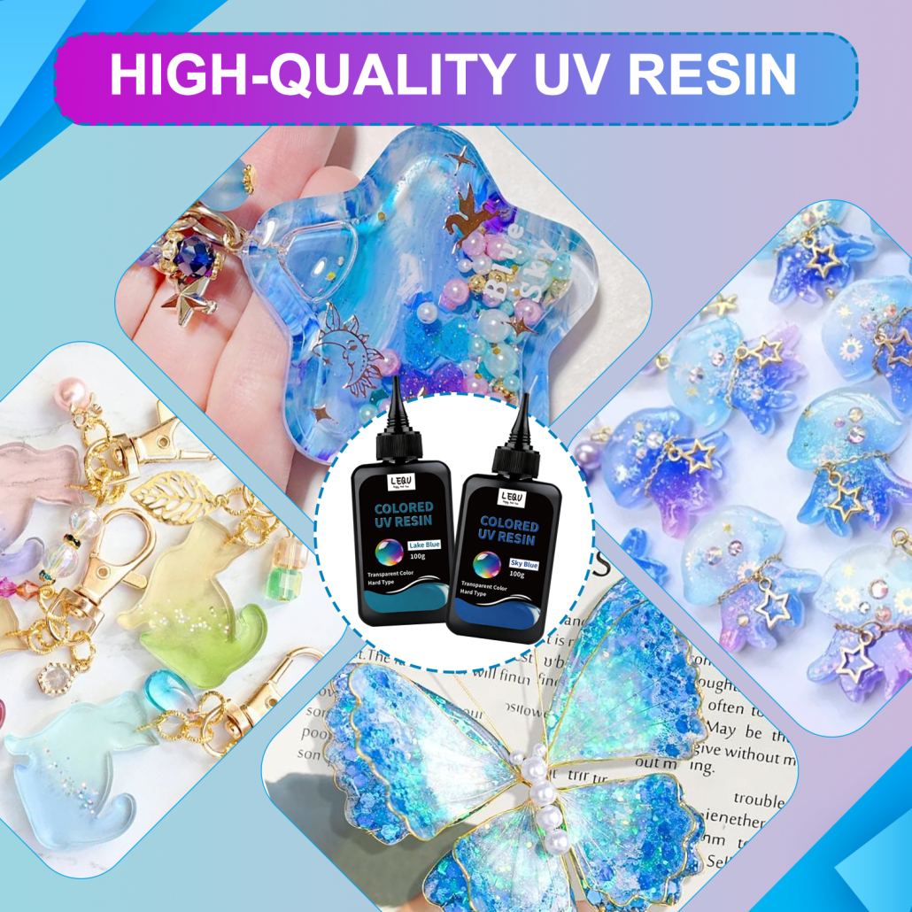 Colored UV Resin Kit