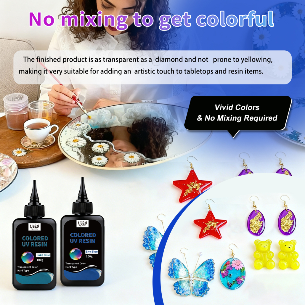 Colored UV Resin Kit
