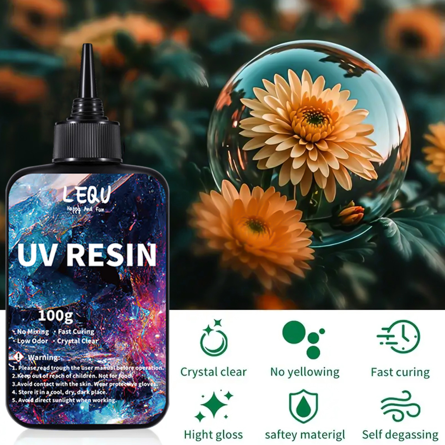 100 UV Resin