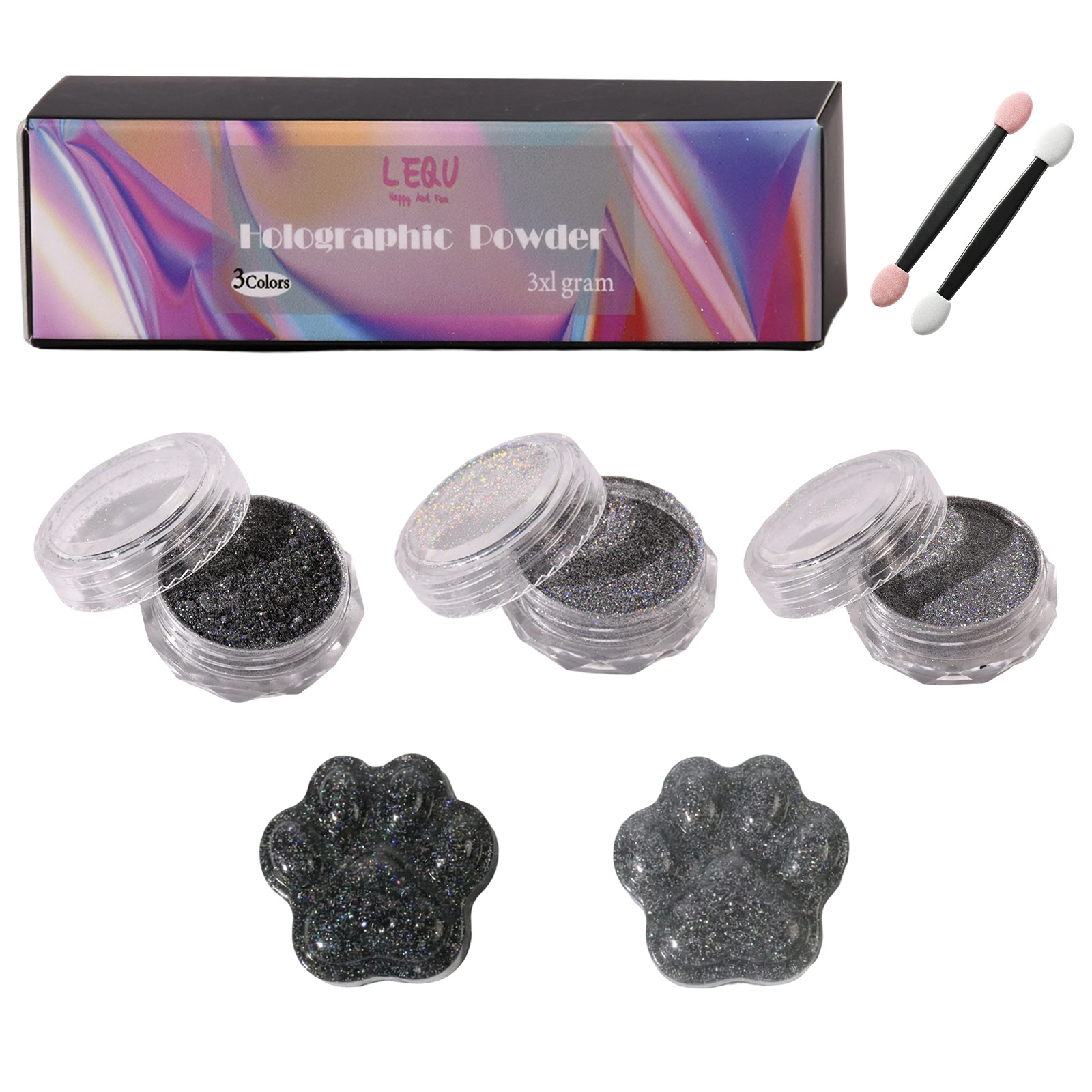 Holographic Mirror Powder Glitter