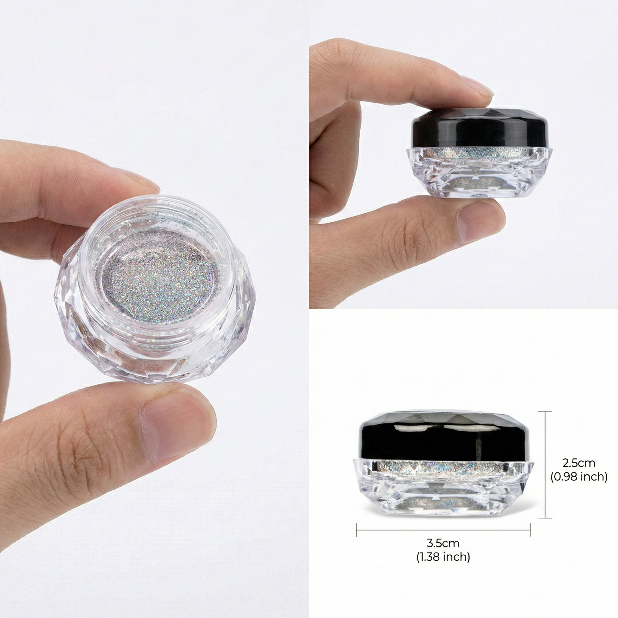 Holographic Mirror Powder Glitter