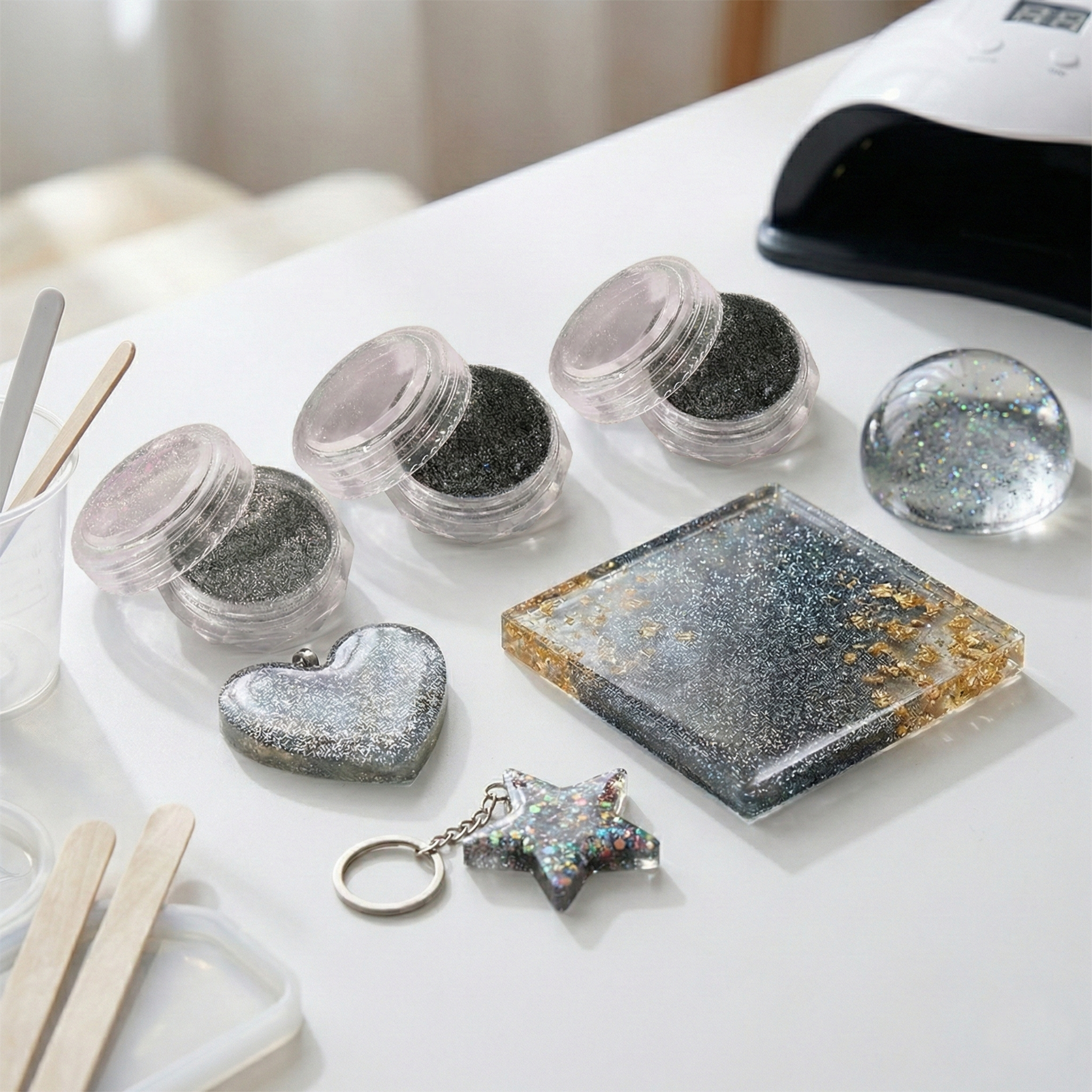 Holographic Mirror Powder Glitter