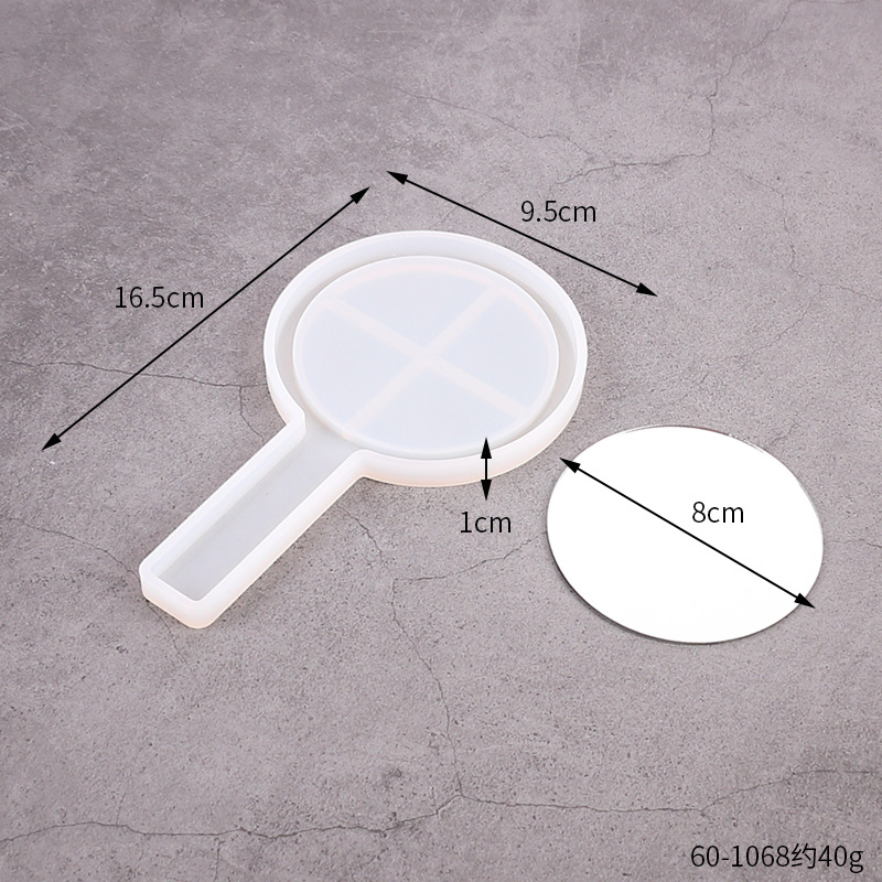 Circular mirror epoxy resin mold - Image 4